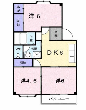 石川県金沢市上荒屋5丁目 西金沢駅 3DK アパート 賃貸物件詳細