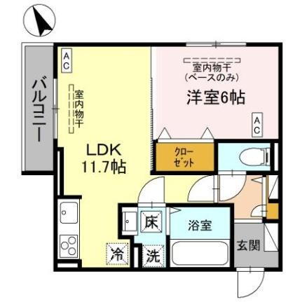 ＤＲ駅西本町ＣＯＥＵＲ 1階 1LDK 賃貸物件詳細