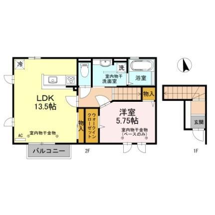 石川県金沢市横川6丁目 押野駅 1LDK アパート 賃貸物件詳細