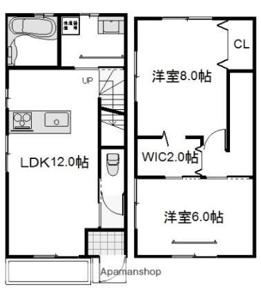 石川県加賀市大聖寺木呂場町 大聖寺駅 2LDK アパート 賃貸物件詳細
