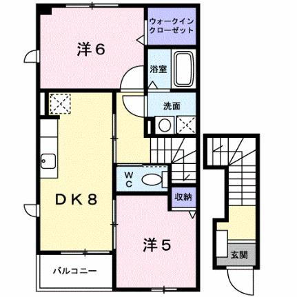 石川県加賀市山代温泉北部2丁目 加賀温泉駅 2DK アパート 賃貸物件詳細