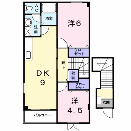 石川県河北郡津幡町字庄 本津幡駅 2DK アパート 賃貸物件詳細