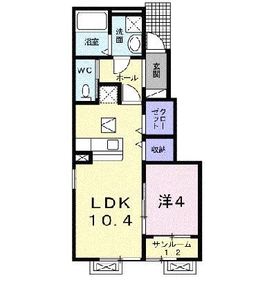 石川県かほく市高松 高松駅 1LDK アパート 賃貸物件詳細