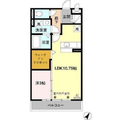 石川県金沢市広岡2丁目 金沢駅 1LDK アパート 賃貸物件詳細