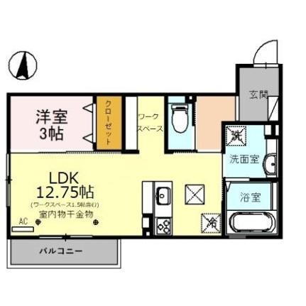 石川県金沢市諸江町下丁 三口駅 1LDK アパート 賃貸物件詳細
