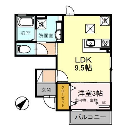 石川県金沢市専光寺町タ 1LDK アパート 賃貸物件詳細