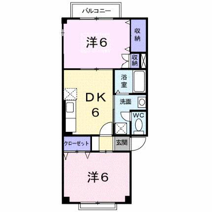 石川県金沢市押野3丁目 西金沢駅 2DK アパート 賃貸物件詳細