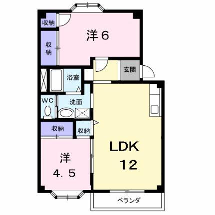 石川県金沢市南御所町 東金沢駅 2LDK アパート 賃貸物件詳細