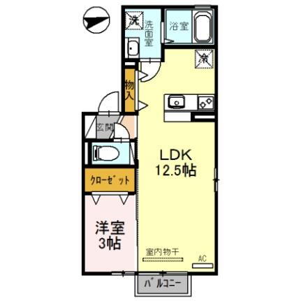 ベルメゾン 1階 1LDK 賃貸物件詳細