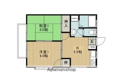 長野県諏訪市沖田町2丁目 茅野駅 2K アパート 賃貸物件詳細