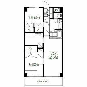 ナガラアンクレー 2階 2LDK 賃貸物件詳細