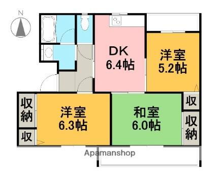 静岡県沼津市大塚 原駅 3DK マンション 賃貸物件詳細