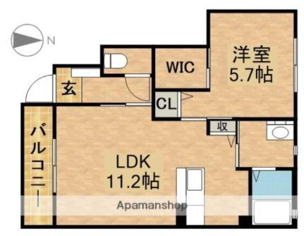 静岡県浜松市中央区上石田町 浜松駅 1LDK アパート 賃貸物件詳細