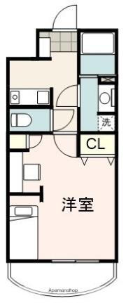 アーバンハイツ横田 4階 1K 賃貸物件詳細