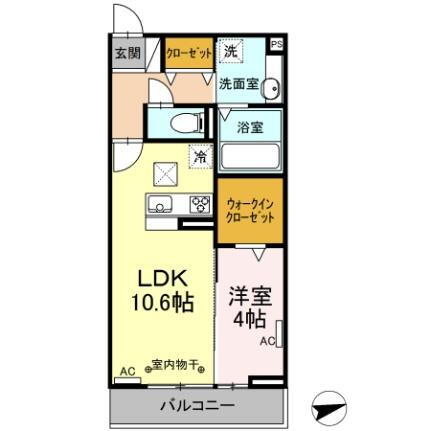 三重県四日市市大井手3丁目 伊勢松本駅 1LDK アパート 賃貸物件詳細