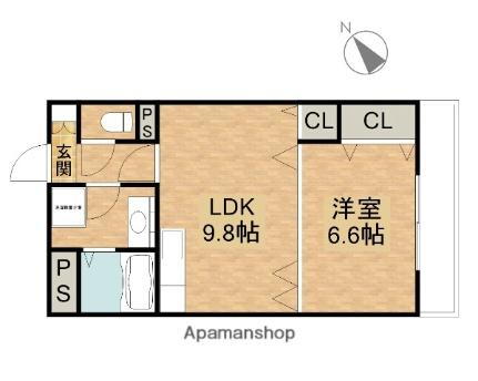 サンヴィラＫ 2階 1LDK 賃貸物件詳細