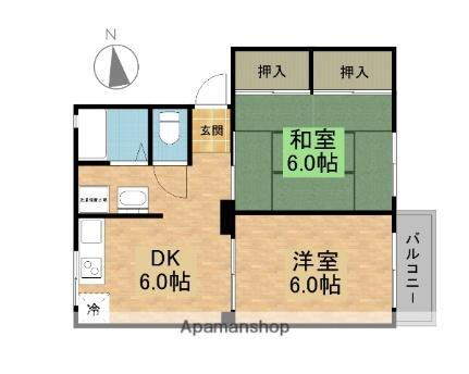 滋賀県草津市追分3丁目 南草津駅 2DK アパート 賃貸物件詳細