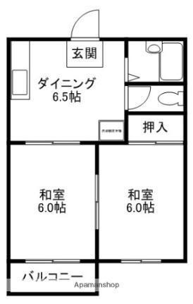 滋賀県大津市石山寺5丁目 石山駅 2DK アパート 賃貸物件詳細