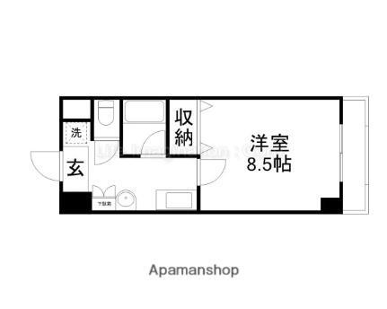 滋賀県草津市西渋川1丁目 草津駅 1K マンション 賃貸物件詳細