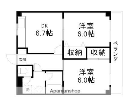 滋賀県大津市北大路1丁目 石山駅 2DK アパート 賃貸物件詳細