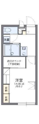 レオパレスクライフ 1階 1K 賃貸物件詳細