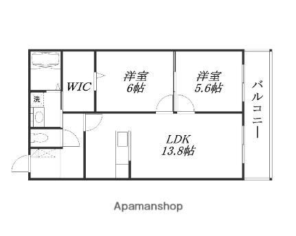 滋賀県守山市勝部2丁目 守山駅 2LDK マンション 賃貸物件詳細
