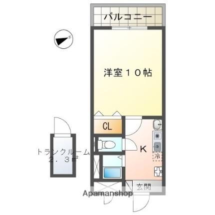 滋賀県東近江市八日市浜野町 八日市駅 1K マンション 賃貸物件詳細