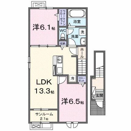 滋賀県東近江市建部日吉町 八日市駅 2LDK アパート 賃貸物件詳細