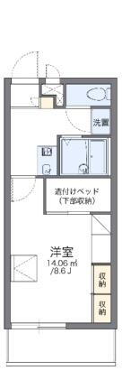 レオパレスアーバンパレスＩＩ 2階 1K 賃貸物件詳細
