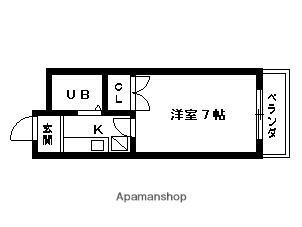 滋賀県大津市平津2丁目 石山駅 1K マンション 賃貸物件詳細