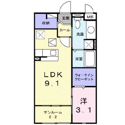 滋賀県草津市野村1丁目 草津駅 1LDK アパート 賃貸物件詳細