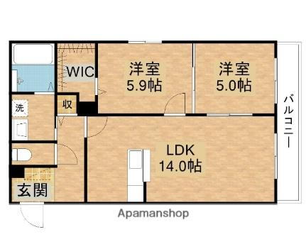 滋賀県大津市本堅田6丁目 堅田駅 2LDK マンション 賃貸物件詳細