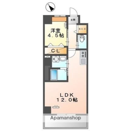 滋賀県野洲市北野1丁目 野洲駅 1LDK マンション 賃貸物件詳細