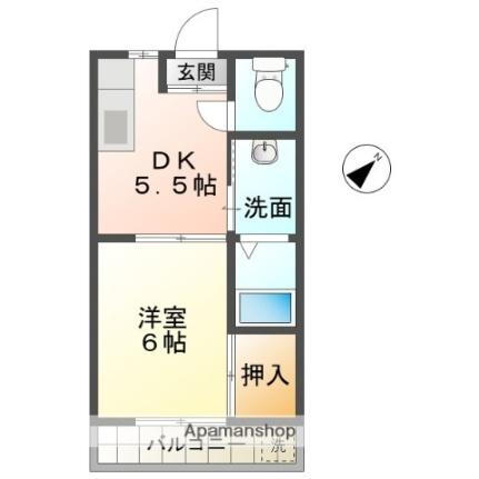 滋賀県東近江市沖野1丁目 八日市駅 1DK アパート 賃貸物件詳細