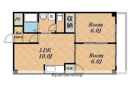 滋賀県東近江市八日市上之町 八日市駅 2LDK マンション 賃貸物件詳細