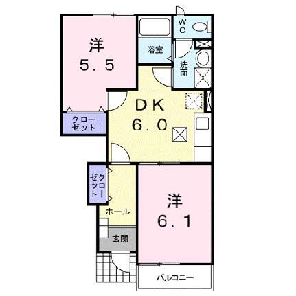 滋賀県大津市弥生町 唐崎駅 2DK アパート 賃貸物件詳細