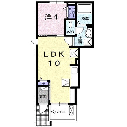 滋賀県彦根市池州町 彦根駅 1LDK アパート 賃貸物件詳細