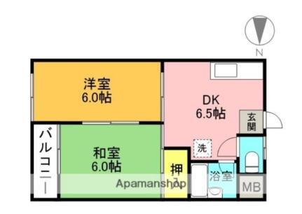 大阪府高槻市芥川町2丁目 高槻駅 2DK マンション 賃貸物件詳細