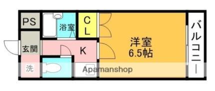 大阪府枚方市磯島茶屋町 御殿山駅 1K マンション 賃貸物件詳細