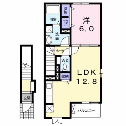 大阪府寝屋川市上神田1丁目 萱島駅 1LDK アパート 賃貸物件詳細