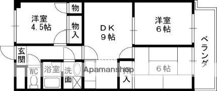 大阪府高槻市真上町6丁目 高槻駅 3DK マンション 賃貸物件詳細