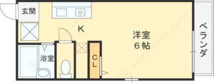 大阪府枚方市三矢町 枚方市駅 1K マンション 賃貸物件詳細