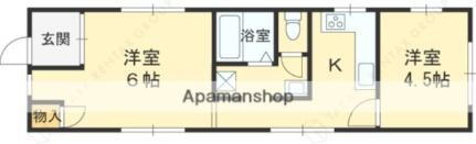 大阪府寝屋川市桜木町 寝屋川市駅 2K アパート 賃貸物件詳細