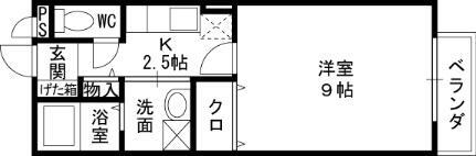 大阪府茨木市上穂積2丁目 茨木駅 1K アパート 賃貸物件詳細