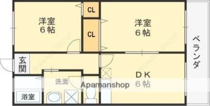 大阪府八尾市光町2丁目 近鉄八尾駅 2DK マンション 賃貸物件詳細
