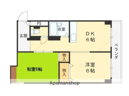 大阪府大阪市鶴見区緑1丁目 新森古市駅 2DK マンション 賃貸物件詳細