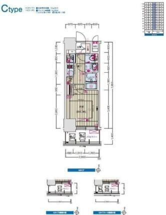 大阪府大阪市福島区野田3丁目 玉川駅 1K マンション 賃貸物件詳細