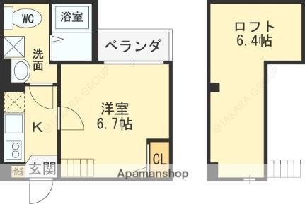 大阪府東大阪市大蓮東2丁目 弥刀駅 1K アパート 賃貸物件詳細