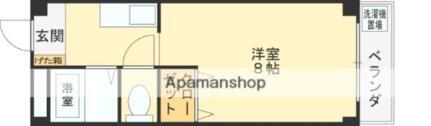 センシブル稲葉 1階 1K 賃貸物件詳細