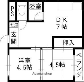 大阪府八尾市佐堂町1丁目 久宝寺口駅 2K マンション 賃貸物件詳細